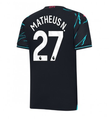 Manchester City Matheus Nunes #27 Koszulka Trzecich 2023-24 Krótki Rękaw